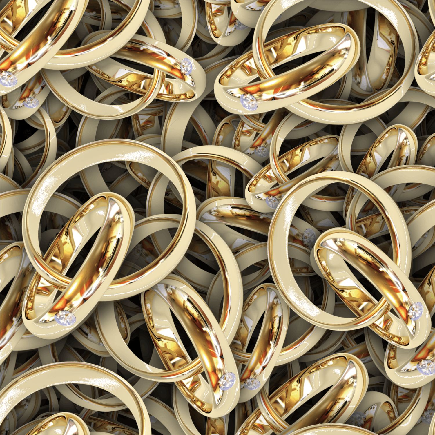 Gold Wedding Rings 23 Pattern